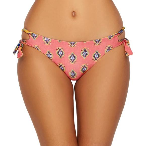 NEW BECCA tapestry bloom split tie hipster in multi - Picture 2 of 3